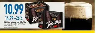 diska Köstritzer Schwarz- Oder Kellerbier Angebot