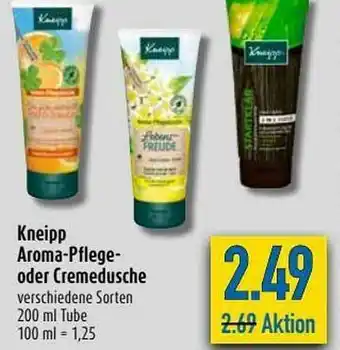 diska Kneipp Aroma-pflege- Oder Cremedusche Angebot