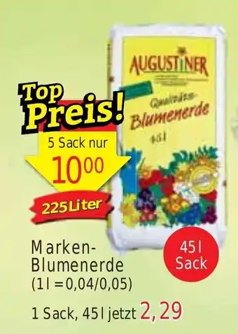 Wiglo Wunderland Marken-Blumenerde 45 l Sack Angebot