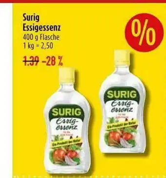 diska Surig Essigessenz Angebot