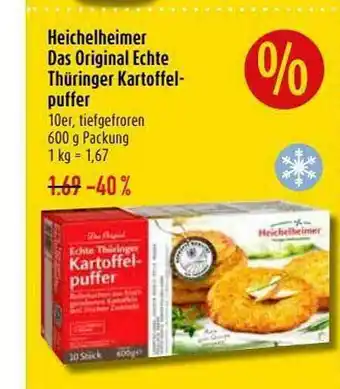 diska Heichelheimer Das Original Echte Thüringer Kartoffelpuffer Angebot