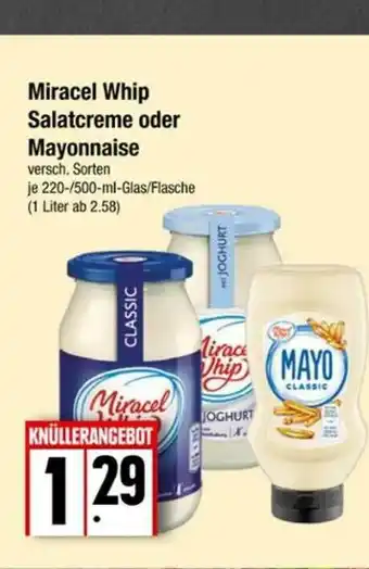 Edeka Miracel Whip Salatcreme Oder Mayonnaise Angebot