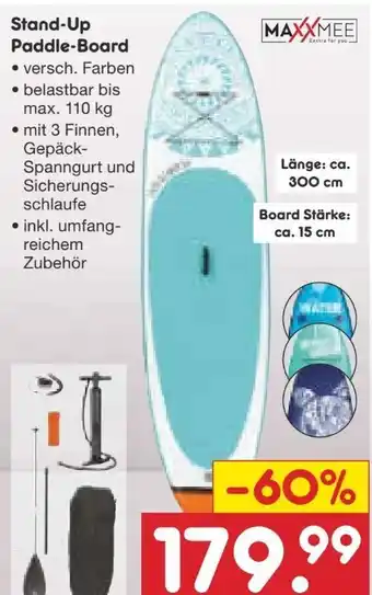 Netto Marken-Discount Stand-up paddle-board Angebot