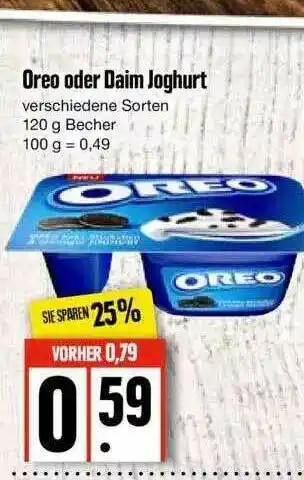 Edeka Oreo Oder Daim Joghurt Angebot