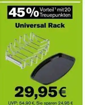 Edeka Universal Rack Angebot