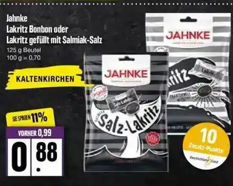 Edeka Jahnke Lakritz Bonbon Oder Lakritz Gefüllt Mit Salmiak-salz Angebot