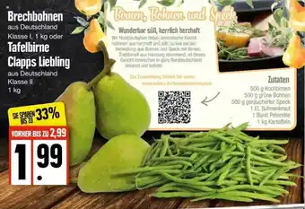 Edeka Brechbohnen Oder Tafelbirne Clapps Liebling Angebot