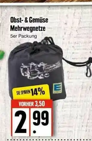 Edeka Obst & Gemüse Mehrwegnetze Angebot