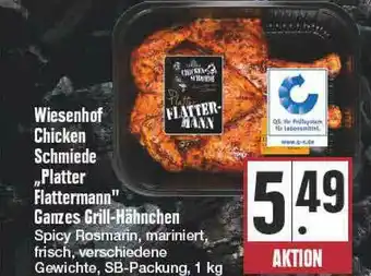 Edeka Frischemarkt Wiesenhof Chicken Schmiede Platter Flattermann Ganzes Grill Hähnchen Angebot