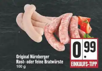 Edeka Frischemarkt Original Nürnberger Rost Oder Feine Bratwürste Angebot