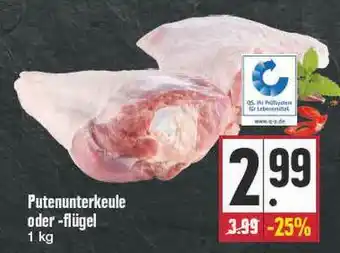 Edeka Frischemarkt Putenunterkeule Oder Flügel Angebot