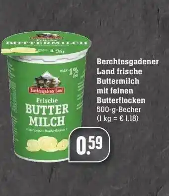 Edeka Berchtesgadener Land Frische Buttermilch Mit Feinen Butterflocken Angebot