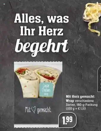 Edeka Mit Herz Gemacht: Wrap Angebot