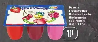 Edeka Danone Fruchtzwerge Erdbbeere Kirsche Himbeere Angebot