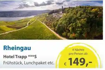 Edeka Rheingau Hotel Trapp Angebot