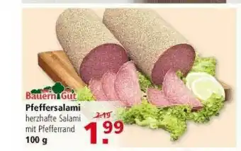 Multi Markt Bauern Gut Pfeffersalami Angebot