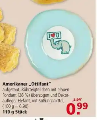 Multi Markt Amerikaner „ottifant” Angebot