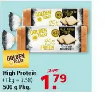 Multi Markt Golden Toast High Protein Angebot