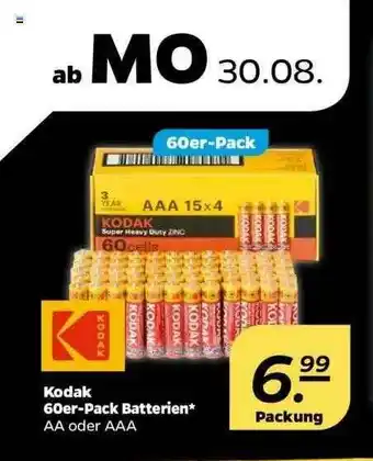 NETTO Kodak 60er Pack Batterien Angebot