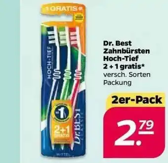 NETTO Dr Best Zahnbürsten Hoch-tief Angebot