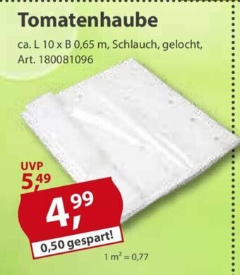 Sonderpreis Baumarkt Tomatenhaube Angebot