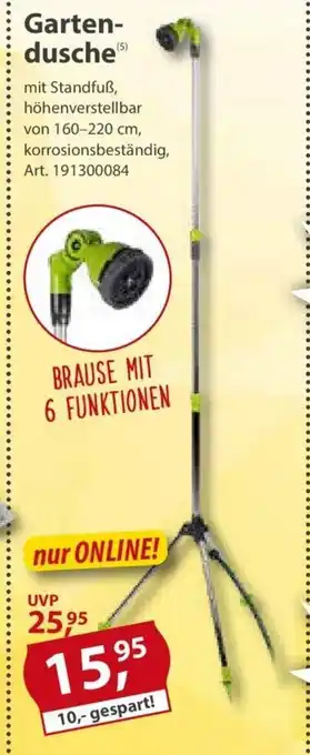 Sonderpreis Baumarkt Gartendusche Angebot