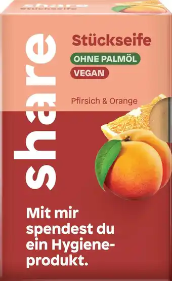 dm drogerie Share seifenstück pfirsich & orange Angebot