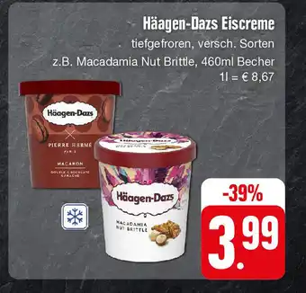 Edeka Häagen-Dazs Eiscreme tiefgefroren, versch. Sorten 460ml Angebot