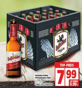 Elli Markt Hasseröder Premium Pils 24x0,33L Angebot