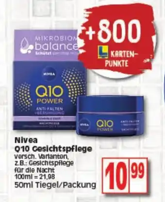 Elli Markt Nivea Q10 Gesichtspflege 50ml Angebot