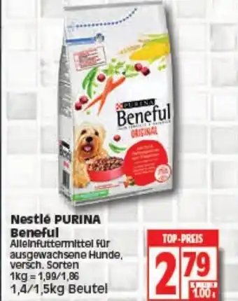 Elli Markt Nestlé Purina Beneful 1,4/1,5kg Beutel Angebot