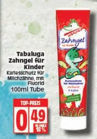 Elli Markt Tabaluga Zahngel für Kinder 100ml Angebot