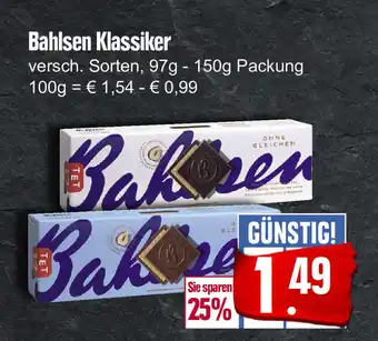 Edeka Bahlsen Klassiker 97-150g Angebot