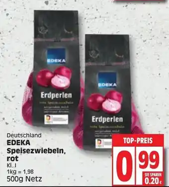 Edeka Edeka Speisezwiebeln rot 500g Angebot