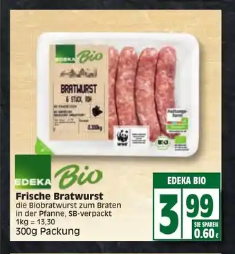 Edeka Edeka Bio Frische Bratwurst 300g Angebot