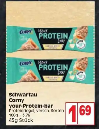 Edeka Schwartau Corny your Protein Bar 45g Angebot