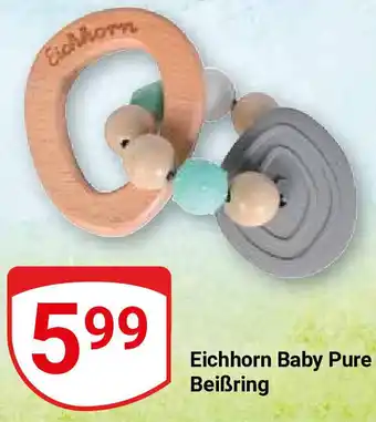 Globus Eichhorn Baby Pure Beißring Angebot