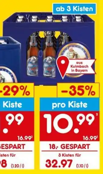 Netto Getränke Discount Mönchshof Biere 3 Kisten Angebot