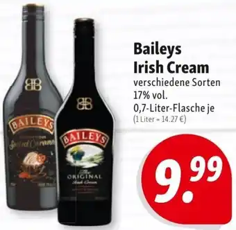 Nah & Frisch Baileys Irish Cream 0,7-Liter-Flasche Angebot