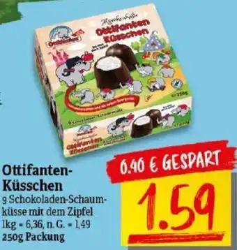 NP Discount Ottifanten-Küsschen 250 g Packung Angebot