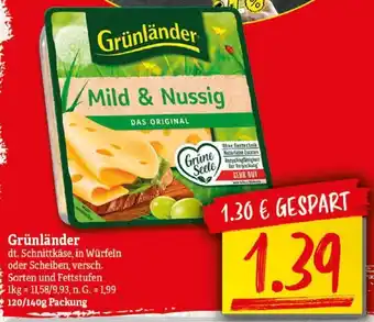 NP Discount Grünländer 120/140 g Packung Angebot