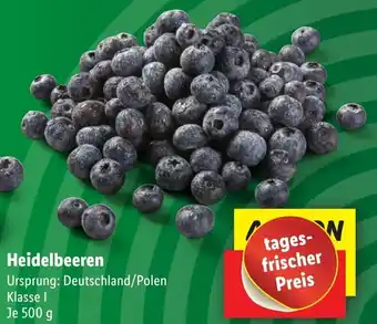 Lidl Heidelbeeren 500 g Angebot