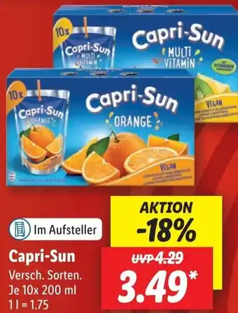 Lidl Capri-Sun 10x200 ml Angebot