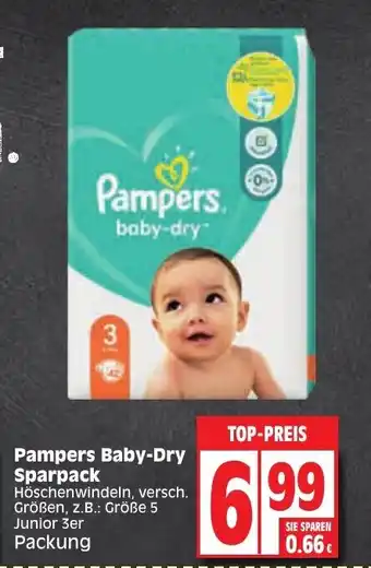 Edeka Pampers Baby Dry Sparpack Angebot