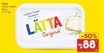 Netto Marken-Discount Lätta 500g Angebot