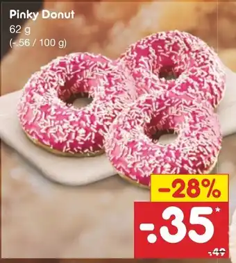 Netto Marken-Discount Pinky Donut 62g Angebot