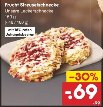 Netto Marken-Discount Frucht Streuselschnecke 150g Angebot