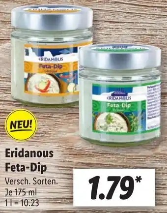 Lidl Eridanous Feta-Dip 175 ml Angebot
