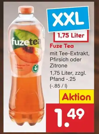 Netto Marken-Discount Fuze Tea 1,75L Angebot