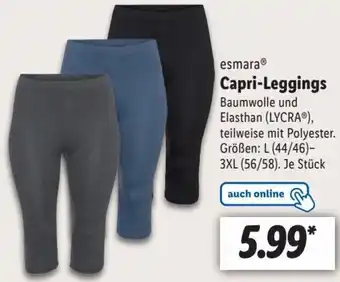 Lidl esmara Capri-Leggings Angebot